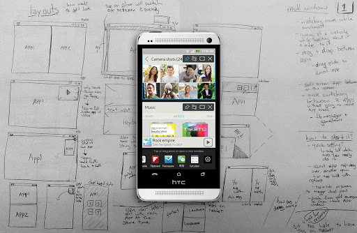 Designing HTC Multi-window mode